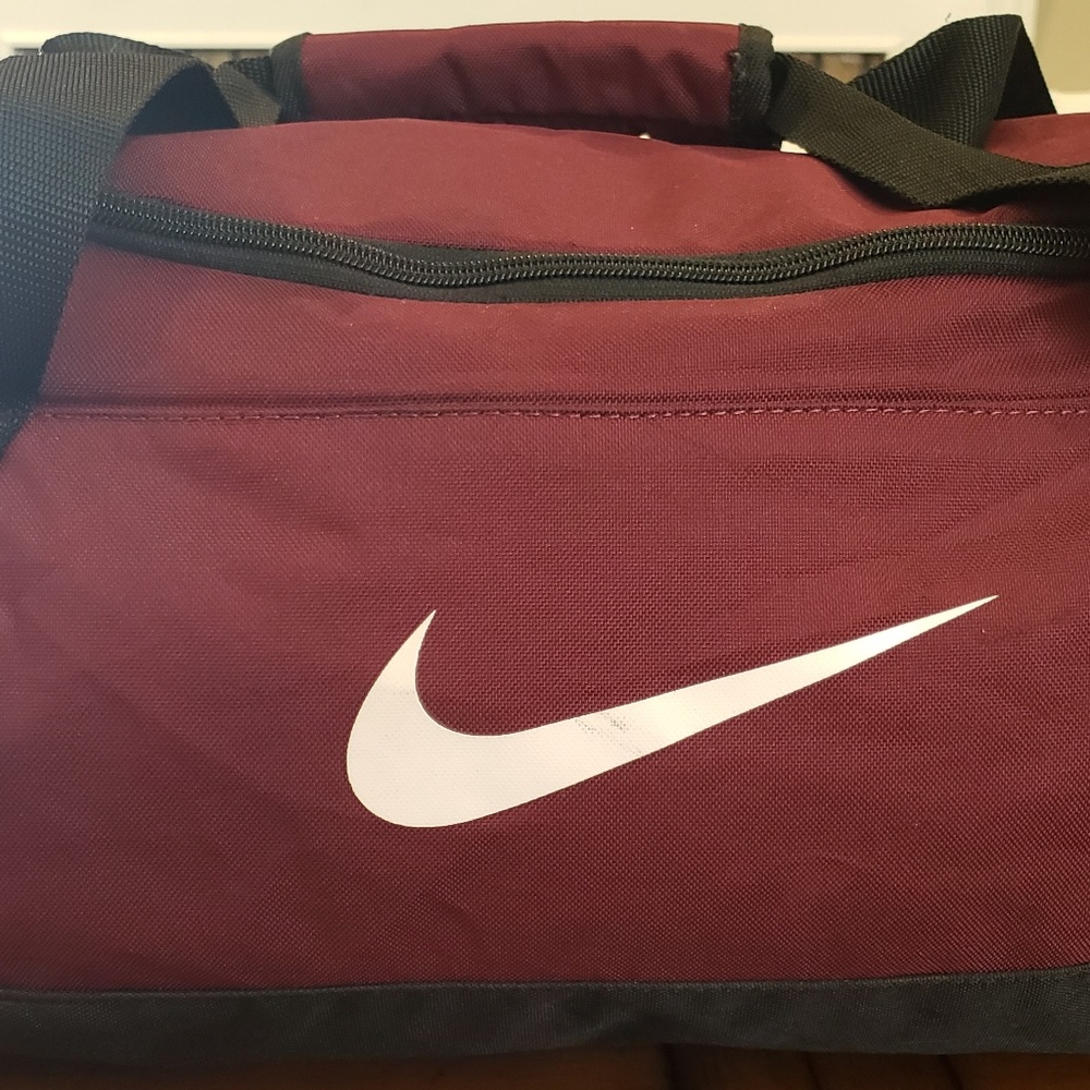 Nike Maroon Duffle bag